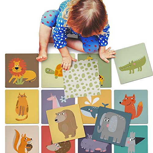 all Kids United Memo² Legekartenspiel Gedächtnisspiel Jumbo XXL - mit süßen Tier-Paaren; Game Lern-Spielzeug für Kinder ab 2 Jahren 16 x 16 cm all Kids United Memo² Legekartenspiel Gedächtnisspiel Jumbo XXL - mit süßen Tier-Paaren; Game Lern-Spielzeug für Kinder ab 2 Jahren 16 x 16 cm von all Kids United