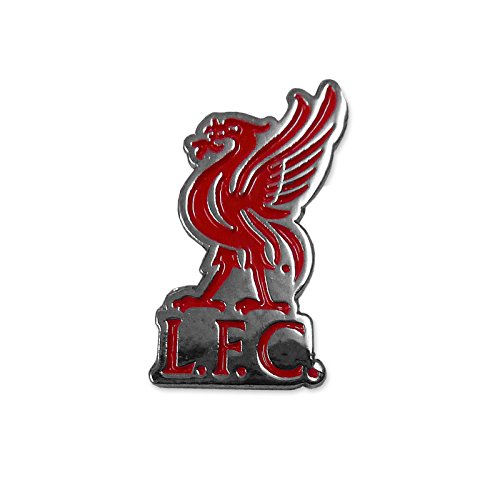 Pin / Anstecker mit Fußballmanschafts-Wappen, offizieller Fußball-Fan-Artikel, verschiedene Mannschaften verfügbar In offizieller Verpackung, - Liverpool FC (Liverbird), Pin Badge von all4yourparty