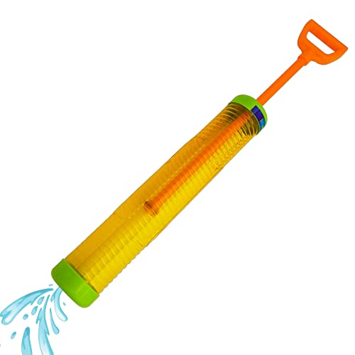 alldoro 60111 - Water Shooter Wasserpistole ca. 45 cm, Wasserspritze Reichweite bis zu 12 Meter, Wasserkanone mit Wassertank, Wasserspritzpistole für Strand, Garten und Freizeit, für Kinder ab 3 Jahre von alldoro