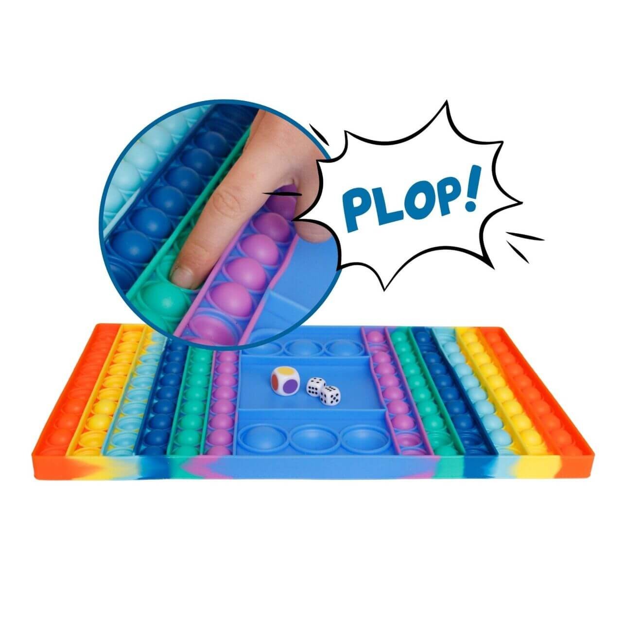 Push & Play - Pop IT Würfelspiel, für 2 Spieler Push & Play - Pop IT Würfelspiel, für 2 Spieler von alldoro