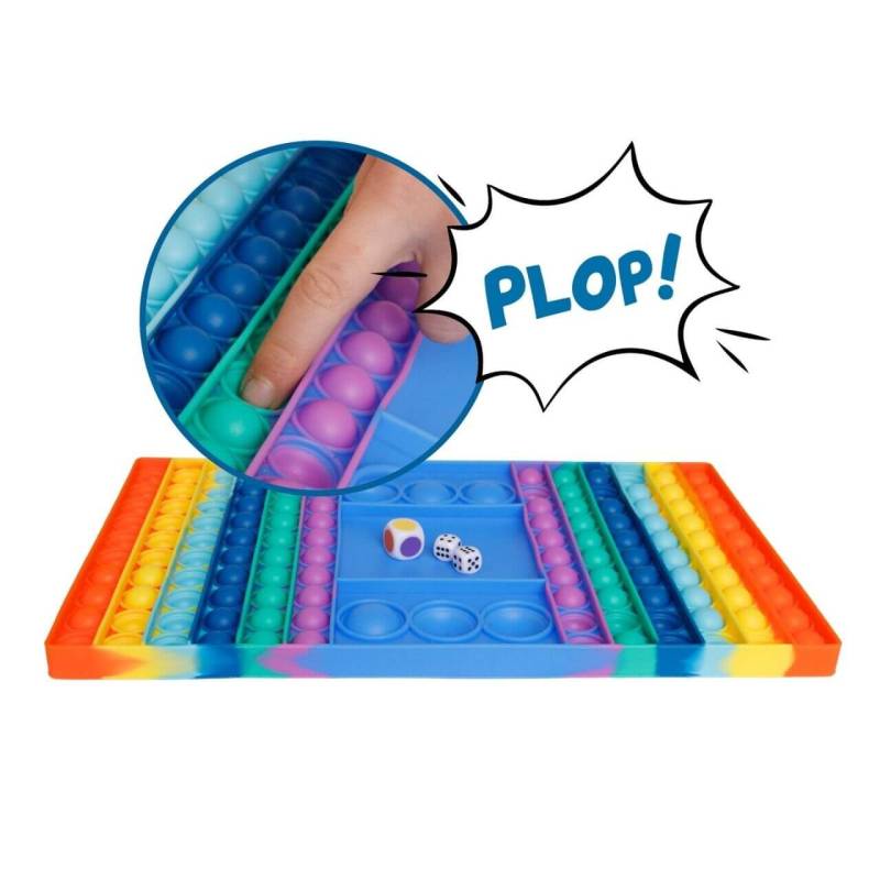 Push & Play - Pop IT Würfelspiel, für 2 Spieler von alldoro