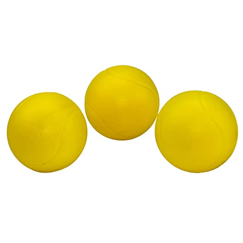 alldoro 60051 XXL Softbälle 3er Set, Riesen Softball ca. Ø 7 cm als Zubehör für Federballset, große Badminton und Tennis Schläger, Ersatz-Bälle zum Spielen am Strand und Outdoor, gelb alldoro 60051 XXL Softbälle 3er Set, Riesen Softball ca. Ø 7 cm als Zubehör für Federballset, große Badminton und Tennis Schläger, Ersatz-Bälle zum Spielen am Strand und Outdoor, gelb von alldoro
