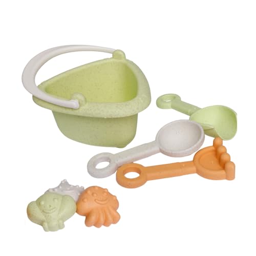 alldoro 60175 – Mein erstes Sandspielzeug Mini – 7 TLG. – Kunststoff-Weizenstroh-Mix, buntes Set für Kinder ab 18 Monaten mit Eimer, Farblich Sortiert alldoro 60175 – Mein erstes Sandspielzeug Mini – 7 TLG. – Kunststoff-Weizenstroh-Mix, buntes Set für Kinder ab 18 Monaten mit Eimer, Farblich Sortiert von alldoro