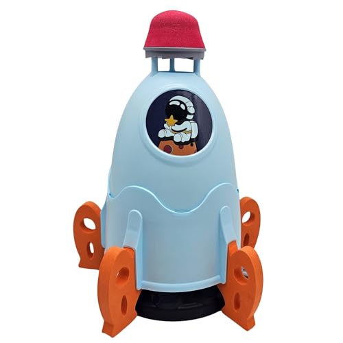 alldoro 60216 Wassersprinkler Rakete - 360 Grad Wasserspritzer - für Kinder ab 3 Jahren - mit Gartenschlauchanschluss - bunt – 23,5 x 21,5 x 27,5 cm, Blau alldoro 60216 Wassersprinkler Rakete - 360 Grad Wasserspritzer - für Kinder ab 3 Jahren - mit Gartenschlauchanschluss - bunt – 23,5 x 21,5 x 27,5 cm, Blau von alldoro