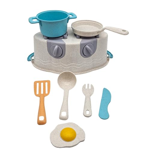 alldoro 60421 Küchenset für Kinder inkl. Herd und Eimer - 8-teilig, Zubehör für die Kinderküche, nachhaltiges Küchenspielzeug alldoro 60421 Küchenset für Kinder inkl. Herd und Eimer - 8-teilig, Zubehör für die Kinderküche, nachhaltiges Küchenspielzeug von alldoro