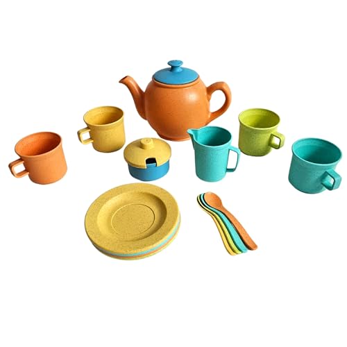 alldoro 60422 Teeservice Set für Kinder inkl. Kanne, 15-teilig, Zubehör für die Kinderküche, nachhaltiges Küchenspielzeug alldoro 60422 Teeservice Set für Kinder inkl. Kanne, 15-teilig, Zubehör für die Kinderküche, nachhaltiges Küchenspielzeug von alldoro
