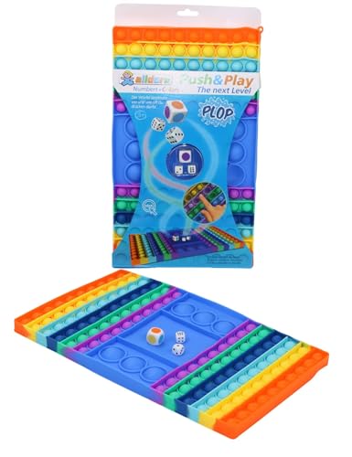 alldoro 63071 Pop-It Würfelspiel für 2 Spieler, Plopper-Spielzeug, Fidget Toy, Stressabbau für Kinder und Erwachsene, bunt alldoro 63071 Pop-It Würfelspiel für 2 Spieler, Plopper-Spielzeug, Fidget Toy, Stressabbau für Kinder und Erwachsene, bunt von alldoro