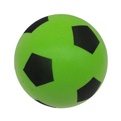 alldoro 63104 Schaumstoffball, 20 cm, 153 g, Grün, im Fußball-Design für Kinder ab 18 Monaten, drinnen und draußen alldoro 63104 Schaumstoffball, 20 cm, 153 g, Grün, im Fußball-Design für Kinder ab 18 Monaten, drinnen und draußen von alldoro