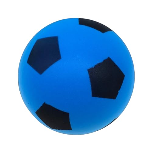 alldoro 63105 Schaumstoffball, im Fußball-Design, für Kinder ab 18 Monaten, drinnen und draußen, Blau, 20 cm, 153 g alldoro 63105 Schaumstoffball, im Fußball-Design, für Kinder ab 18 Monaten, drinnen und draußen, Blau, 20 cm, 153 g von alldoro