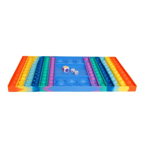 alldoro 67151 Pop-It Würfelspiel für 2 Spieler, Plopper-Spielzeug, Fidget Toy, Stressabbau für Kinder und Erwachsene, bunt alldoro 67151 Pop-It Würfelspiel für 2 Spieler, Plopper-Spielzeug, Fidget Toy, Stressabbau für Kinder und Erwachsene, bunt von alldoro