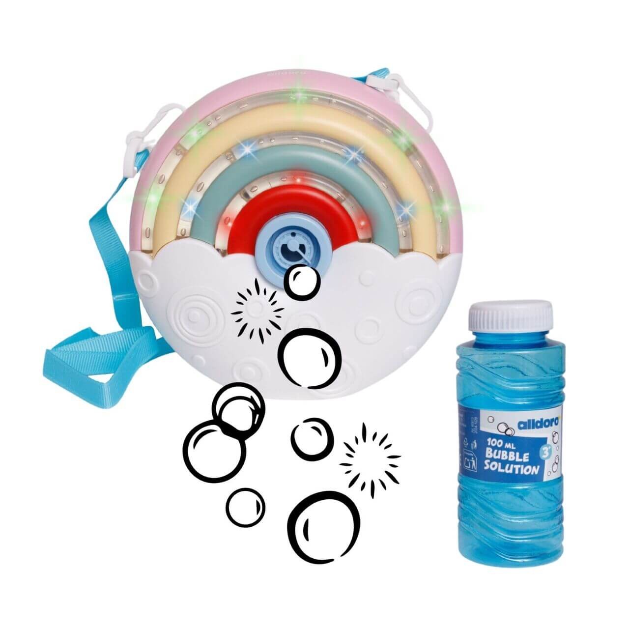 alldoro - Bubble Fun Seifenblasenmaschine Rainbow alldoro - Bubble Fun Seifenblasenmaschine Rainbow von alldoro