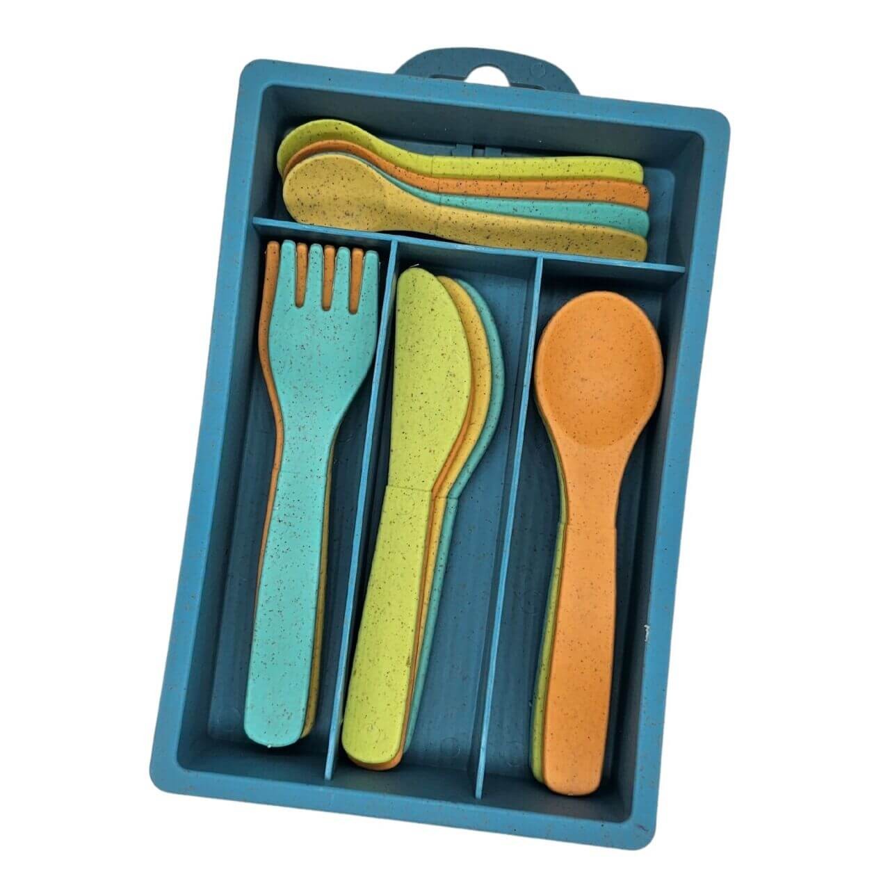 alldoro - Kinder-Besteckset, 17-tlg., für die Spielküche, ecofriendly alldoro - Kinder-Besteckset, 17-tlg., für die Spielküche, ecofriendly von alldoro