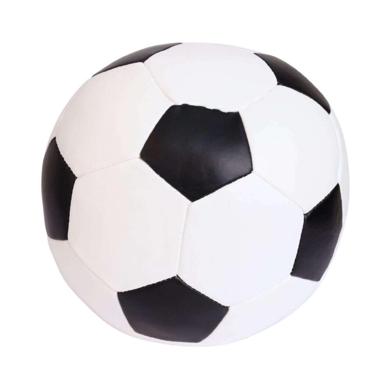 alldoro - Softball, Ø 18 cm, schwarz-weiß, im Netz von alldoro