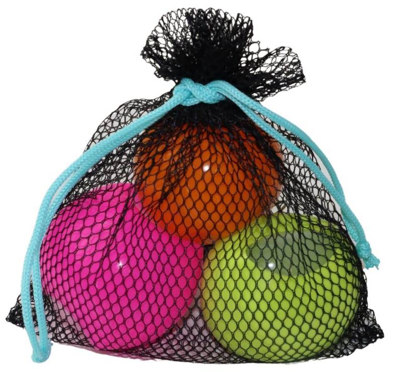 alldoro - Wasserbomben, 3er Set, Orange/Grün/Pink, im Netz von alldoro