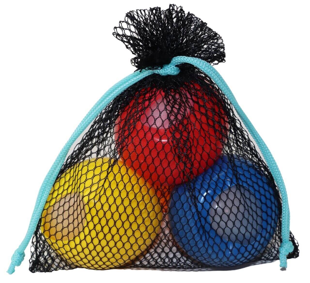 alldoro - Wasserbomben, 3er Set, Rot/Blau/Gelb, im Netz alldoro - Wasserbomben, 3er Set, Rot/Blau/Gelb, im Netz von alldoro