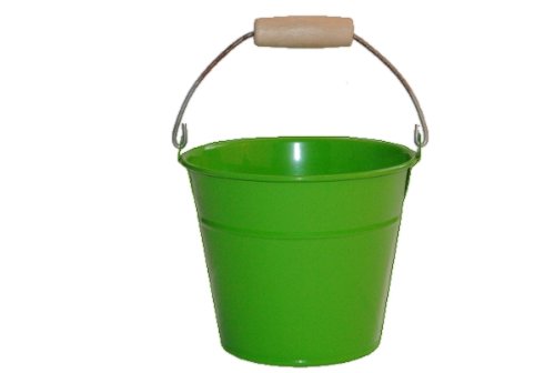 1 Stück Metalleimer für Kinder Metall Eimer grün Kindereimer Uni einfarbig 1 Stück Metalleimer für Kinder Metall Eimer grün Kindereimer Uni einfarbig von alles-meine.de GmbH