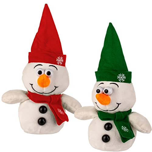 2 Stück NACH sprechende & tanzende Figuren Motiv frei wählbar Schneemann Ich spreche Alles nach & bewege Mich dazu aus Stoff/Plüsch - 26 cm - Plüs.. 2 Stück NACH sprechende & tanzende Figuren Motiv frei wählbar Schneemann Ich spreche Alles nach & bewege Mich dazu aus Stoff/Plüsch - 26 cm - Plüs.. von alles-meine.de GmbH