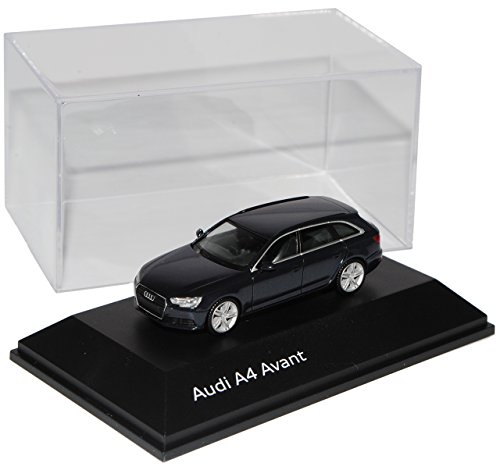 A*U*D*I A4 B9 Avant Kombi Mondschein Blau Schwarz Ab 2015 H0 1/87 Herpa Modell Auto mit individiuellem Wunschkennzeichen A*U*D*I A4 B9 Avant Kombi Mondschein Blau Schwarz Ab 2015 H0 1/87 Herpa Modell Auto mit individiuellem Wunschkennzeichen von alles-meine.de GmbH