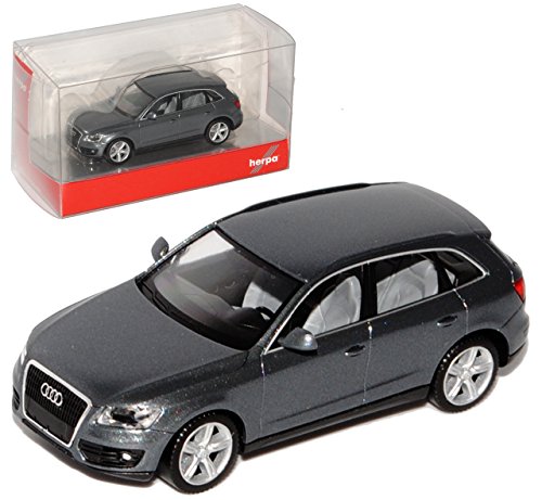 A*U*D*I Q5 Grau Metallic Ab 2008 H0 1/87 Herpa Modell Auto mit individiuellem Wunschkennzeichen von alles-meine.de GmbH