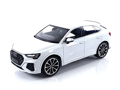 A*u*d*i Q3 RS F3 Sportback SUV Weiss 2. Generation Ab 2018 limitiert 1 von 336 1/18 Minichamps Modell Auto mit individiuellem Wunschkennzeichen von alles-meine.de GmbH