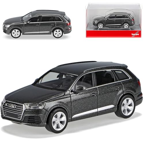 A*u*d*i Q7 Daytona Grau Metallic SUV 2. Generation Ab 2015 H0 1/87 Herpa Modell Auto mit individiuellem Wunschkennzeichen A*u*d*i Q7 Daytona Grau Metallic SUV 2. Generation Ab 2015 H0 1/87 Herpa Modell Auto mit individiuellem Wunschkennzeichen von alles-meine.de GmbH