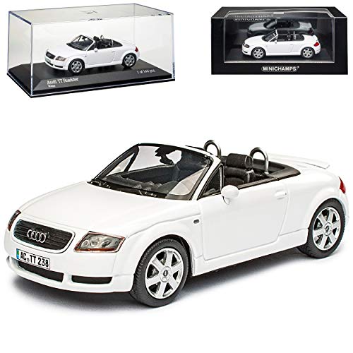 alles-meine.de GmbH A*u*d*i TT 8N Roadster Cabrio Weiss 1998-2006 1/43 Minichamps Modell Auto mit individiuellem Wunschkennzeichen alles-meine.de GmbH A*u*d*i TT 8N Roadster Cabrio Weiss 1998-2006 1/43 Minichamps Modell Auto mit individiuellem Wunschkennzeichen von alles-meine.de GmbH