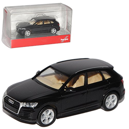 A*u*d*i Q5 II SUV Schwarz 2. Generation Ab 2016 H0 1/87 Herpa Modell Auto mit individiuellem Wunschkennzeichen von alles-meine.de GmbH