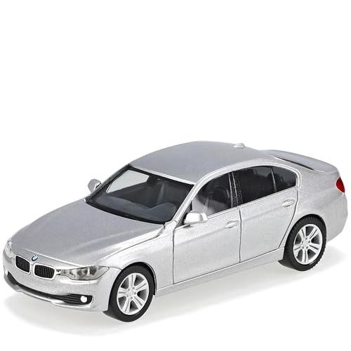 B*M*W 3er F30 Limousine Silber Ab 2011 H0 1/87 Herpa Modell Auto mit individiuellem Wunschkennzeichen von alles-meine.de GmbH