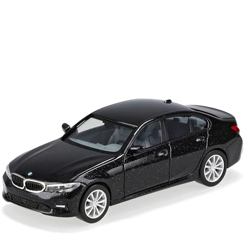 B*M*W 3er G20 Limousine Saphir Schwarz Metallic Ab 2019 H0 1/87 Herpa Modell Auto mit individiuellem Wunschkennzeichen von alles-meine.de GmbH