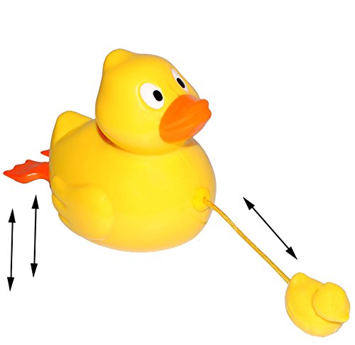 Badewannenspielzeug - Ente mit Baby - schwimmt selbst im Wasser - zum Aufziehen - für Badewanne / Badespielzeug - Wasserspielzeug Tier - Aufziehspielzeug .. Badewannenspielzeug - Ente mit Baby - schwimmt selbst im Wasser - zum Aufziehen - für Badewanne / Badespielzeug - Wasserspielzeug Tier - Aufziehspielzeug .. von alles-meine.de GmbH