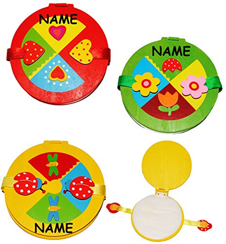 CDbox aus Holz - incl. Namen - für 10 Stück - CD/für Mädchen - Bunte Figuren - Tasche - Blumen & Tiere - Mappe/Holzbox Aufbewahrung - für Kinder - Wal.. CDbox aus Holz - incl. Namen - für 10 Stück - CD/für Mädchen - Bunte Figuren - Tasche - Blumen & Tiere - Mappe/Holzbox Aufbewahrung - für Kinder - Wal.. von alles-meine.de GmbH
