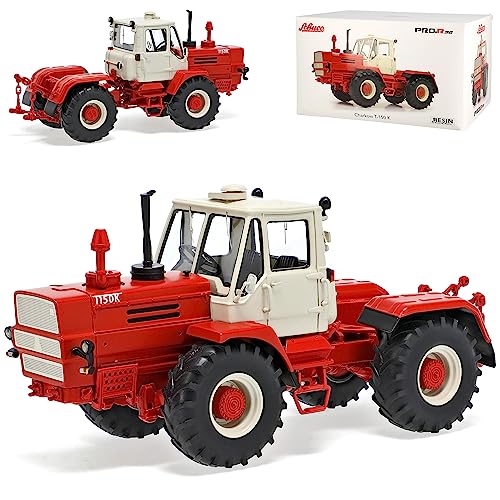 Charkow T-150 K Rot Traktor 1/32 Schuco Modell Auto mit individiuellem Wunschkennzeichen von alles-meine.de GmbH