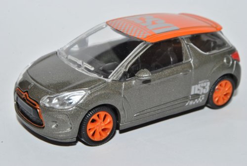Citroen DS3 Grau Orange Ab 2010 1/64 Norev Modell Auto mit individiuellem Wunschkennzeichen Citroen DS3 Grau Orange Ab 2010 1/64 Norev Modell Auto mit individiuellem Wunschkennzeichen von alles-meine.de GmbH