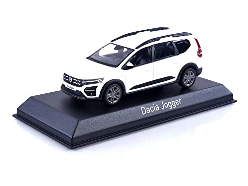 Dacia Jogger Glacier Weiss Ab 2021 1/43 Norev Modell Auto mit individiuellem Wunschkennzeichen von alles-meine.de GmbH