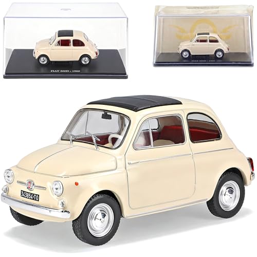 Defekte Vitrine FIAT 500D Klassik Beige Cream Ur Modell ab 1957 mit Sockel und Vitrine 1/24 Modell Auto Defekte Vitrine FIAT 500D Klassik Beige Cream Ur Modell ab 1957 mit Sockel und Vitrine 1/24 Modell Auto von alles-meine.de GmbH