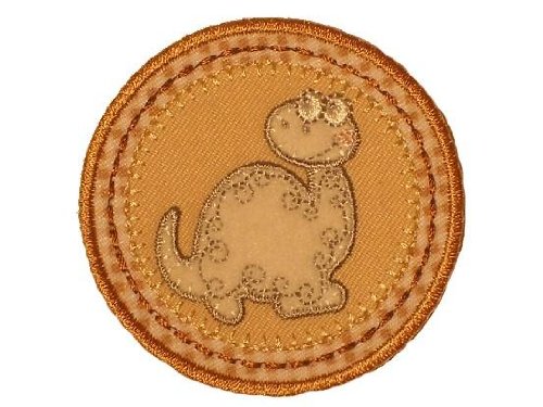alles-meine.de GmbH Dinosaurier 5,9 cm Bügelbild rund braun Flicken Dino Tier Urzeit Aufnäher Applikation Aufbügler alles-meine.de GmbH Dinosaurier 5,9 cm Bügelbild rund braun Flicken Dino Tier Urzeit Aufnäher Applikation Aufbügler von alles-meine.de GmbH