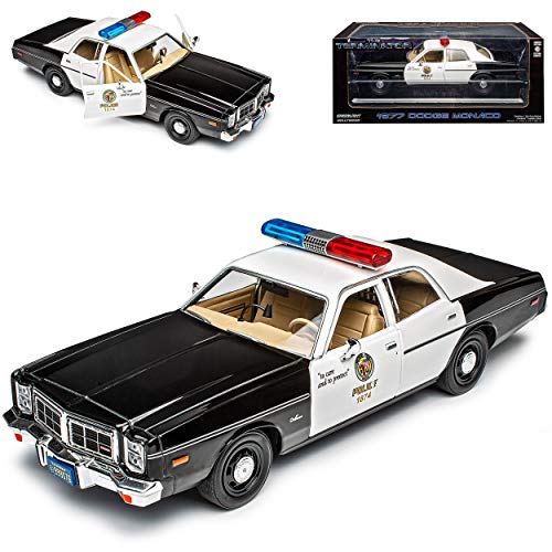 Dodge Monaco Metropolitan Police 1977 Terminator 1/24 Greenlight Modell Auto mit individiuellem Wunschkennzeichen Dodge Monaco Metropolitan Police 1977 Terminator 1/24 Greenlight Modell Auto mit individiuellem Wunschkennzeichen von alles-meine.de GmbH