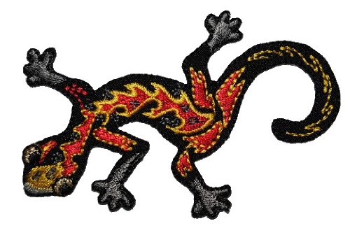 alles-meine.de GmbH Eidechse 8,5 cm * 5,5 cm Bügelbild Aufnäher Applikation Patch Echse Tier alles-meine.de GmbH Eidechse 8,5 cm * 5,5 cm Bügelbild Aufnäher Applikation Patch Echse Tier von alles-meine.de GmbH