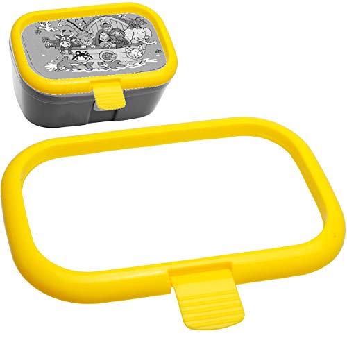 Ersatzteil/Ersatzverschluss - für Lunchbox/Brotdose - gelb - für Lutz Mauder & Kinderland & Alles-Meine GmbH - Ersatzdeckel - BPA frei - spülmaschinenfest.. von alles-meine.de GmbH
