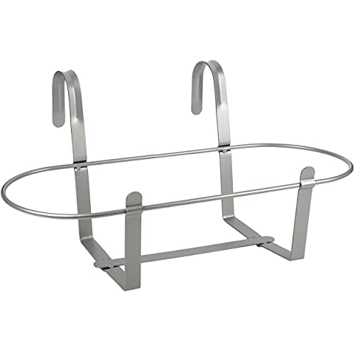 Hänge - Metall - Halter mit Haken - Ø 50 cm - für Balkonkästen/Blumenkasten - Topf/Blumentopf - oval - länglich - Hängend/mit Haken - Aufhängen - Balkon.. von alles-meine.de GmbH