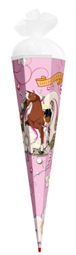 Horseland Pferd Pferde Tiere Schultüte Zuckertüte 50cm Tüllverschluß Roth Horseland Pferd Pferde Tiere Schultüte Zuckertüte 50cm Tüllverschluß Roth von alles-meine.de GmbH