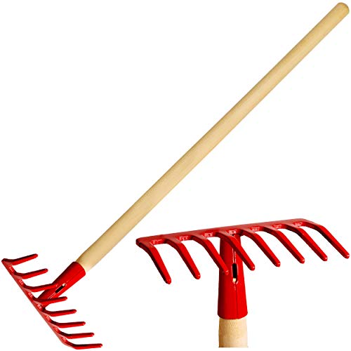 alles-meine.de GmbH Kinder - Rechen/Harke - aus Holz & Metall - rot - 79 cm lang - stabile Gartengeräte/Gartenset - Kinderharke - Kinderrechen Gartenharke Gartenrechen - Gart.. alles-meine.de GmbH Kinder - Rechen/Harke - aus Holz & Metall - rot - 79 cm lang - stabile Gartengeräte/Gartenset - Kinderharke - Kinderrechen Gartenharke Gartenrechen - Gart.. von alles-meine.de GmbH