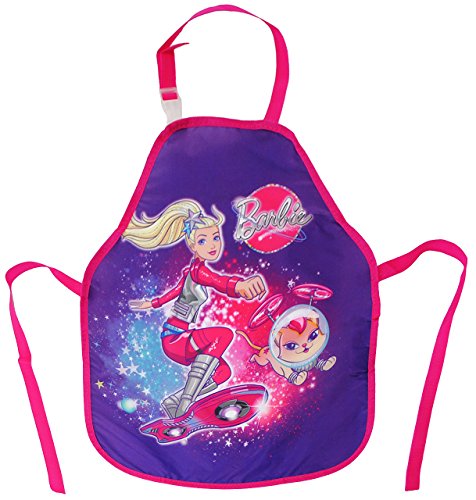 Kinderschürze - kompatibel mit Barbie - Starlight Adventure - größenverstellbar - Schürze/beschichtet - für Mädchen - Kinder - Backschürze/Bastelschür.. von alles-meine.de GmbH