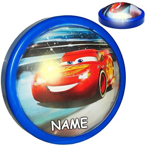 alles-meine.de GmbH LED Nachtlicht - Cars/Lightning McQueen - Auto - blau - inkl. Name - Batterie betrieben - magisches Licht & Schlummerlicht - zum Drücken - Touch - Baby .. alles-meine.de GmbH LED Nachtlicht - Cars/Lightning McQueen - Auto - blau - inkl. Name - Batterie betrieben - magisches Licht & Schlummerlicht - zum Drücken - Touch - Baby .. von alles-meine.de GmbH