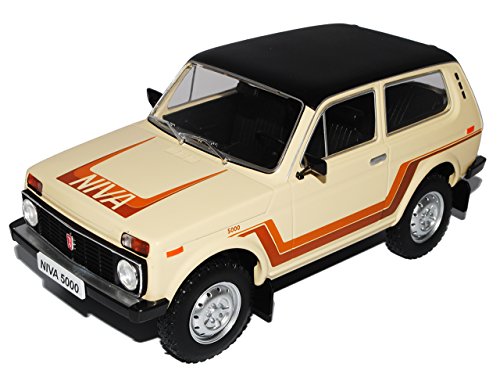 alles-meine.de GmbH Lada Niva 1600 Beige 1/18 Ist Ixo Modell Auto mit individiuellem Wunschkennzeichen von alles-meine.de GmbH