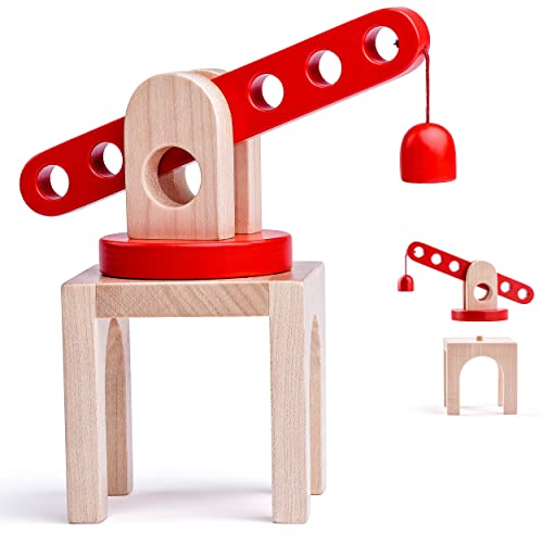Magnet - Kran - für Holz Eisenbahn - Kranset - passend für alle Schienen-Systeme & Straßen - z.B. Brio/Heros/Eichhorn/IKEA/Woody/Bigjigs Rail/Play.. Magnet - Kran - für Holz Eisenbahn - Kranset - passend für alle Schienen-Systeme & Straßen - z.B. Brio/Heros/Eichhorn/IKEA/Woody/Bigjigs Rail/Play.. von alles-meine.de GmbH