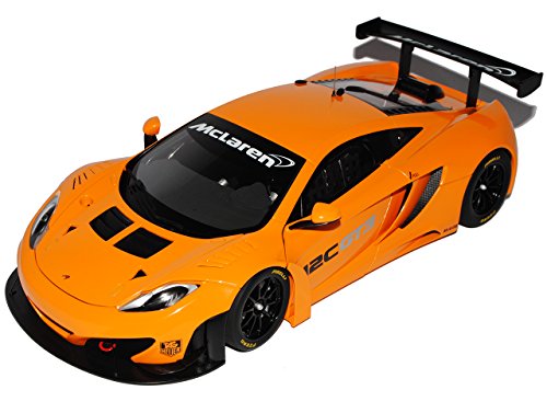 alles-meine.de GmbH McLaren MP4-12C GT3 Orange Präsentationsmodell 2011 81340 1/18 AutoArt Modell Auto mit individiuellem Wunschkennzeichen von alles-meine.de GmbH