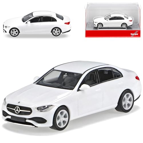 Mercedes-B C-Klasse W206 Limousine Weiss Ab 2021 H0 1/87 Herpa Modell Auto mit individiuellem Wunschkennzeichen Mercedes-B C-Klasse W206 Limousine Weiss Ab 2021 H0 1/87 Herpa Modell Auto mit individiuellem Wunschkennzeichen von alles-meine.de GmbH