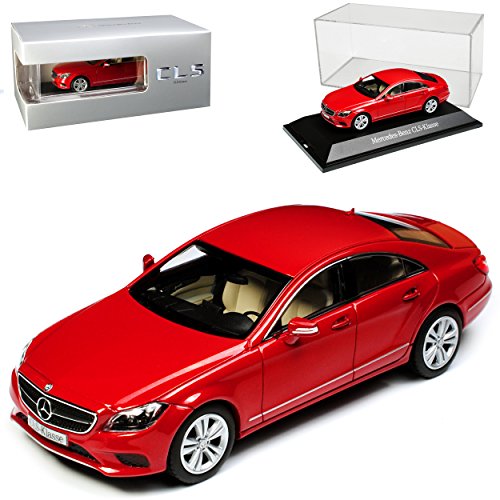 Mercedes-B CLS-Klasse Limousine Hyazinth Rot Metallic C218 Modell Ab 2011 Ab Facelift 2014 1/43 Norev Modell Auto mit individiuellem Wunschkennzeichen von alles-meine.de GmbH