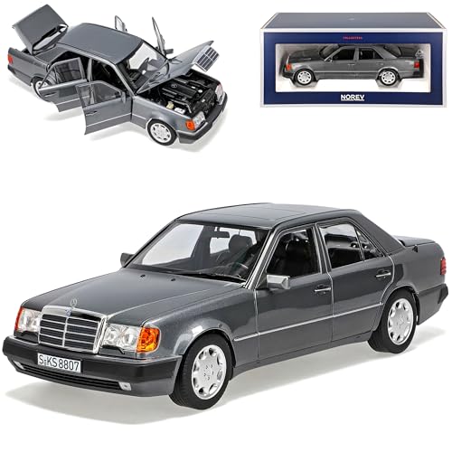 Mercedes-B E-Klasse W124 500E Limousine Grau 1984-1997 1/18 Norev Modell Auto mit individiuellem Wunschkennzeichen Mercedes-B E-Klasse W124 500E Limousine Grau 1984-1997 1/18 Norev Modell Auto mit individiuellem Wunschkennzeichen von alles-meine.de GmbH